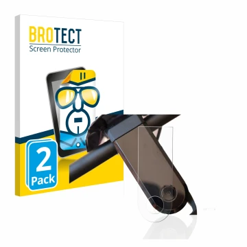 Parte frontale di una confezione del prodotto con il logo del marchio BROTECT. Accanto è raffigurato il dispositivo NIU KQi3 S