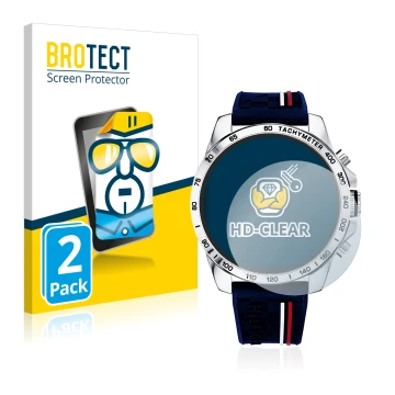 Parte frontale di una confezione del prodotto con il logo del marchio BROTECT. Accanto è raffigurato il dispositivo Tommy Hilf
