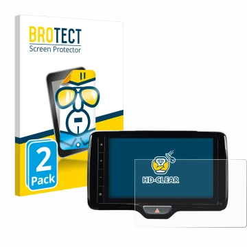 Parte frontale di una confezione del prodotto con il logo del marchio BROTECT. Accanto è raffigurato il dispositivo Toyota Yar
