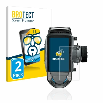 Parte frontale di una confezione del prodotto con il logo del marchio BROTECT. Accanto è raffigurato il dispositivo Futaba 10P