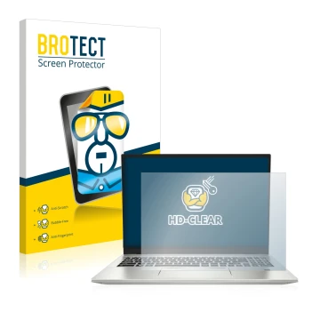 Parte frontale di una confezione del prodotto con il logo del marchio BROTECT. Accanto è raffigurato il dispositivo MSI Presti