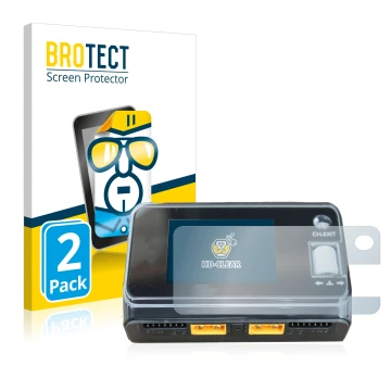 Parte frontale di una confezione del prodotto con il logo del marchio BROTECT. Accanto è raffigurato il dispositivo ToolkitRC 