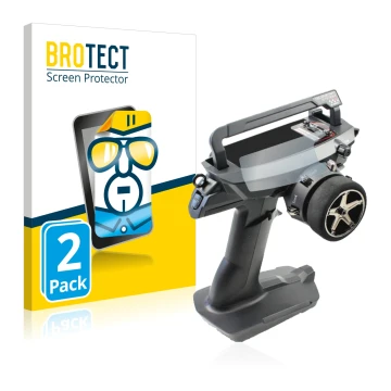 Parte frontale di una confezione del prodotto con il logo del marchio BROTECT. Accanto è raffigurato il dispositivo Sanwa MT 4