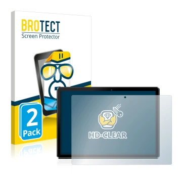 Parte frontale di una confezione del prodotto con il logo del marchio BROTECT. Accanto è raffigurato il dispositivo Pritom M10