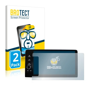 Parte frontale di una confezione del prodotto con il logo del marchio BROTECT. Accanto è raffigurato il dispositivo Honda HR-V