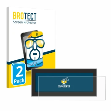 Parte frontale di una confezione del prodotto con il logo del marchio BROTECT. Accanto è raffigurato il dispositivo Opel Astra