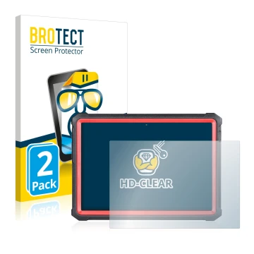 Parte frontale di una confezione del prodotto con il logo del marchio BROTECT. Accanto è raffigurato il dispositivo Launch X-4