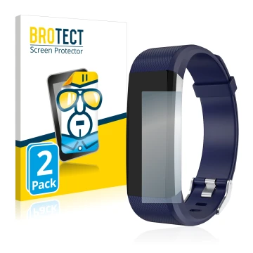 Parte frontale di una confezione del prodotto con il logo del marchio BROTECT. Accanto è raffigurato il dispositivo Lebexy 1.5
