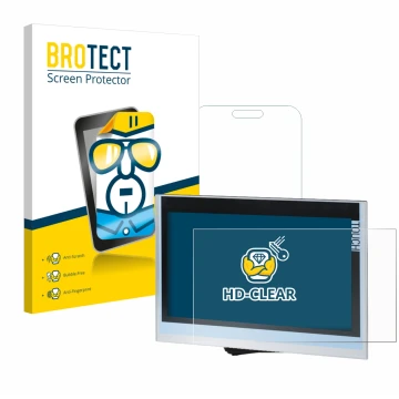Parte frontale di una confezione del prodotto con il logo del marchio BROTECT. Accanto è raffigurato il dispositivo Siemens Si