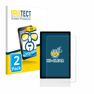 Parte frontale di una confezione del prodotto con il logo del marchio BROTECT. Accanto è raffigurato il dispositivo Blackview 