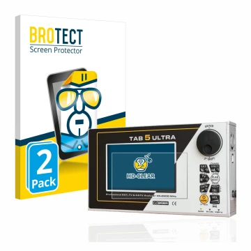 Parte frontale di una confezione del prodotto con il logo del marchio BROTECT. Accanto è raffigurato il dispositivo Rover TAB 