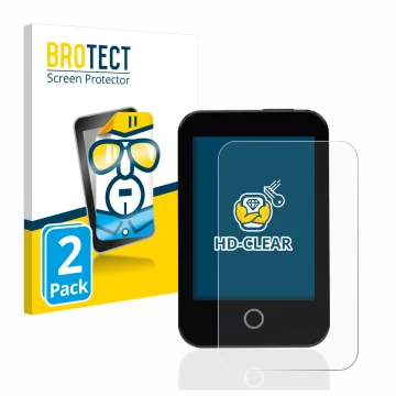 Parte frontale di una confezione del prodotto con il logo del marchio BROTECT. Accanto è raffigurato il dispositivo Medtrum To