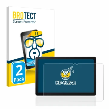 Parte frontale di una confezione del prodotto con il logo del marchio BROTECT. Accanto è raffigurato il dispositivo Acer Iconi