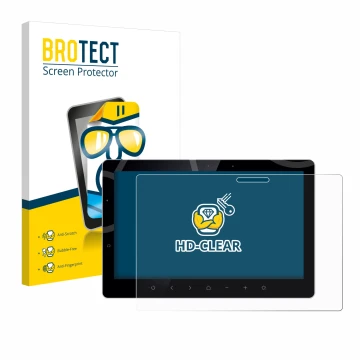 Parte frontale di una confezione del prodotto con il logo del marchio BROTECT. Accanto è raffigurato il dispositivo Bewatec .T