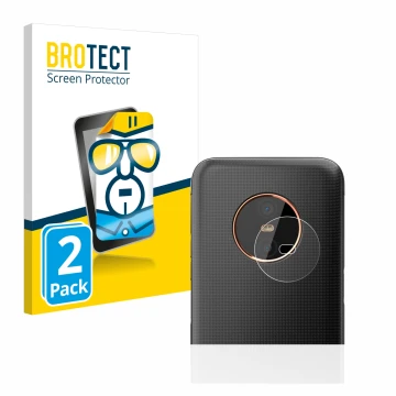 Parte frontale di una confezione del prodotto con il logo del marchio BROTECT. Accanto è raffigurato il dispositivo Gigaset GX