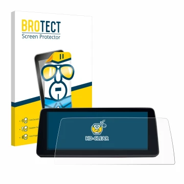 Parte frontale di una confezione del prodotto con il logo del marchio BROTECT. Accanto è raffigurato il dispositivo BMW 5 G30/