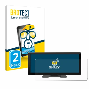 Parte frontale di una confezione del prodotto con il logo del marchio BROTECT. Accanto è raffigurato il dispositivo Carpuride 