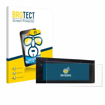 Parte frontale di una confezione del prodotto con il logo del marchio BROTECT. Accanto è raffigurato il dispositivo Opel Astra