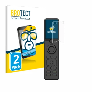 Parte frontale di una confezione del prodotto con il logo del marchio BROTECT. Accanto è raffigurato il dispositivo Sofabaton 