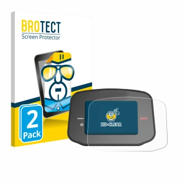 Parte frontale di una confezione del prodotto con il logo del marchio BROTECT. Accanto è raffigurato il dispositivo PowaKaddy 