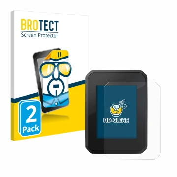 Parte frontale di una confezione del prodotto con il logo del marchio BROTECT. Accanto è raffigurato il dispositivo FIT Displa