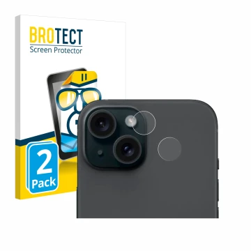 Parte frontale di una confezione del prodotto con il logo del marchio BROTECT. Accanto è raffigurato il dispositivo Apple iPho