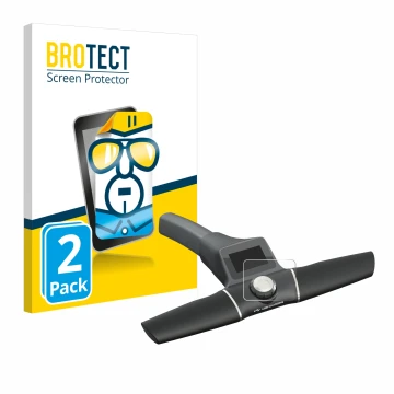 Parte frontale di una confezione del prodotto con il logo del marchio BROTECT. Accanto è raffigurato il dispositivo Motocaddy 