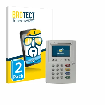 Parte frontale di una confezione del prodotto con il logo del marchio BROTECT. Accanto è raffigurato il dispositivo ingenico e
