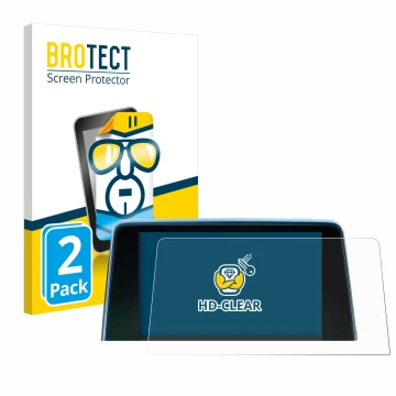 Parte frontale di una confezione del prodotto con il logo del marchio BROTECT. Accanto è raffigurato il dispositivo Peugeot 30
