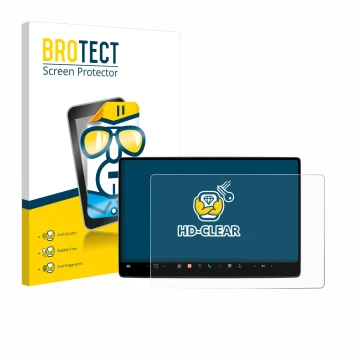 Parte frontale di una confezione del prodotto con il logo del marchio BROTECT. Accanto è raffigurato il dispositivo Tesla Mode