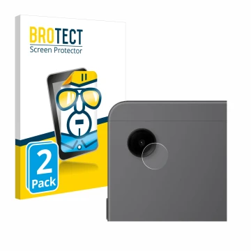 Parte frontale di una confezione del prodotto con il logo del marchio BROTECT. Accanto è raffigurato il dispositivo Samsung Ga