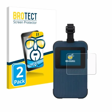 Parte frontale di una confezione del prodotto con il logo del marchio BROTECT. Accanto è raffigurato il dispositivo Acer Endur