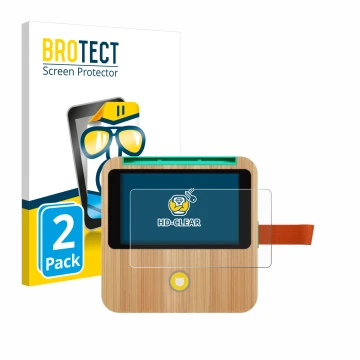 Parte frontale di una confezione del prodotto con il logo del marchio BROTECT. Accanto è raffigurato il dispositivo tigerbox T