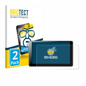 Parte frontale di una confezione del prodotto con il logo del marchio BROTECT. Accanto è raffigurato il dispositivo Pioneer SP