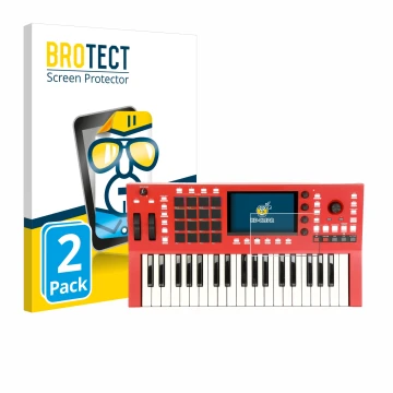 Parte frontale di una confezione del prodotto con il logo del marchio BROTECT. Accanto è raffigurato il dispositivo Akai Profe