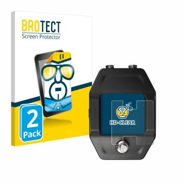 Parte frontale di una confezione del prodotto con il logo del marchio BROTECT. Accanto è raffigurato il dispositivo Shure GLXD