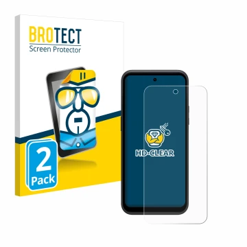 Parte frontale di una confezione del prodotto con il logo del marchio BROTECT. Accanto è raffigurato il dispositivo HMD XR21 c