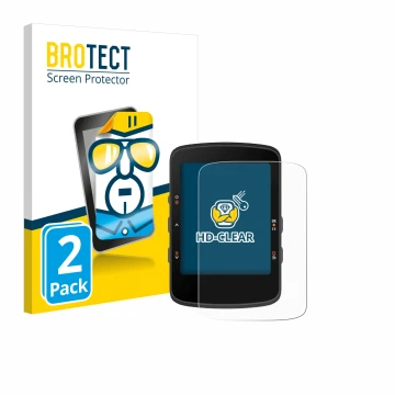 Parte frontale di una confezione del prodotto con il logo del marchio BROTECT. Accanto è raffigurato il dispositivo Bryton Rid