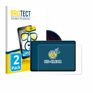 Parte frontale di una confezione del prodotto con il logo del marchio BROTECT. Accanto è raffigurato il dispositivo Huawei Mat