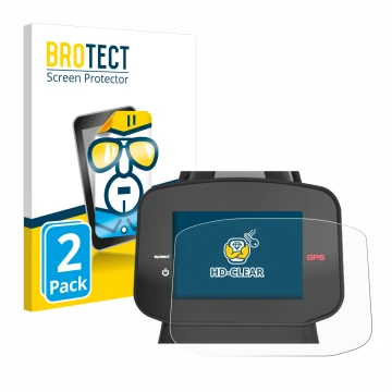 Parte frontale di una confezione del prodotto con il logo del marchio BROTECT. Accanto è raffigurato il dispositivo PowaKaddy 
