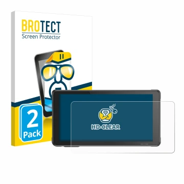 Parte frontale di una confezione del prodotto con il logo del marchio BROTECT. Accanto è raffigurato il dispositivo Interphone