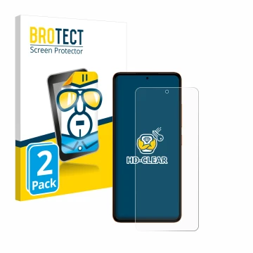 Parte frontale di una confezione del prodotto con il logo del marchio BROTECT. Accanto è raffigurato il dispositivo HMD Pulse 