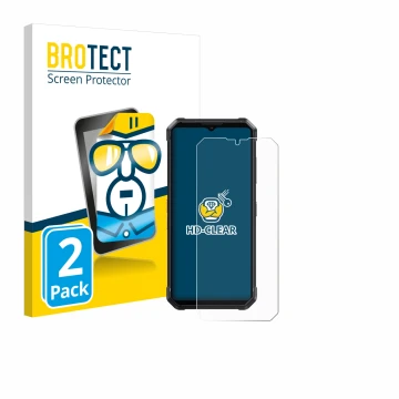 Parte frontale di una confezione del prodotto con il logo del marchio BROTECT. Accanto è raffigurato il dispositivo Fossibot F