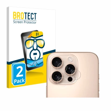 Parte frontale di una confezione del prodotto con il logo del marchio BROTECT. Accanto è raffigurato il dispositivo Apple iPho