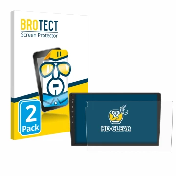 Parte frontale di una confezione del prodotto con il logo del marchio BROTECT. Accanto è raffigurato il dispositivo Eonon ua12