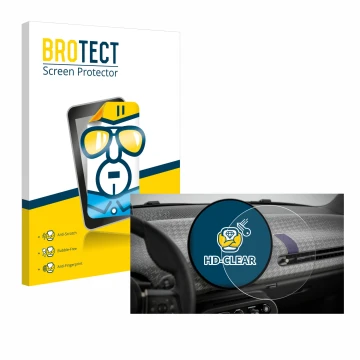 Parte frontale di una confezione del prodotto con il logo del marchio BROTECT. Accanto è raffigurato il dispositivo Mini Coope