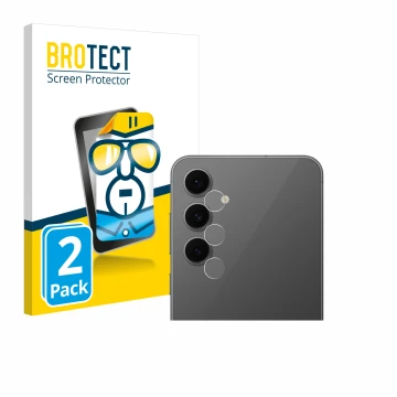 Parte frontale di una confezione del prodotto con il logo del marchio BROTECT. Accanto è raffigurato il dispositivo Samsung Ga