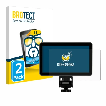 Parte frontale di una confezione del prodotto con il logo del marchio BROTECT. Accanto è raffigurato il dispositivo Rollei Vil