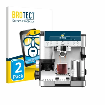 Parte frontale di una confezione del prodotto con il logo del marchio BROTECT. Accanto è raffigurato il dispositivo Ninja Luxe