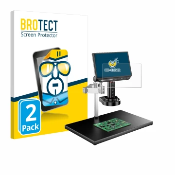 Parte frontale di una confezione del prodotto con il logo del marchio BROTECT. Accanto è raffigurato il dispositivo Tomlov TM4